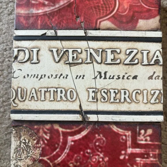 Sid Dickens Retired T-94 Musica Wall Tile - Picture 2 of 9